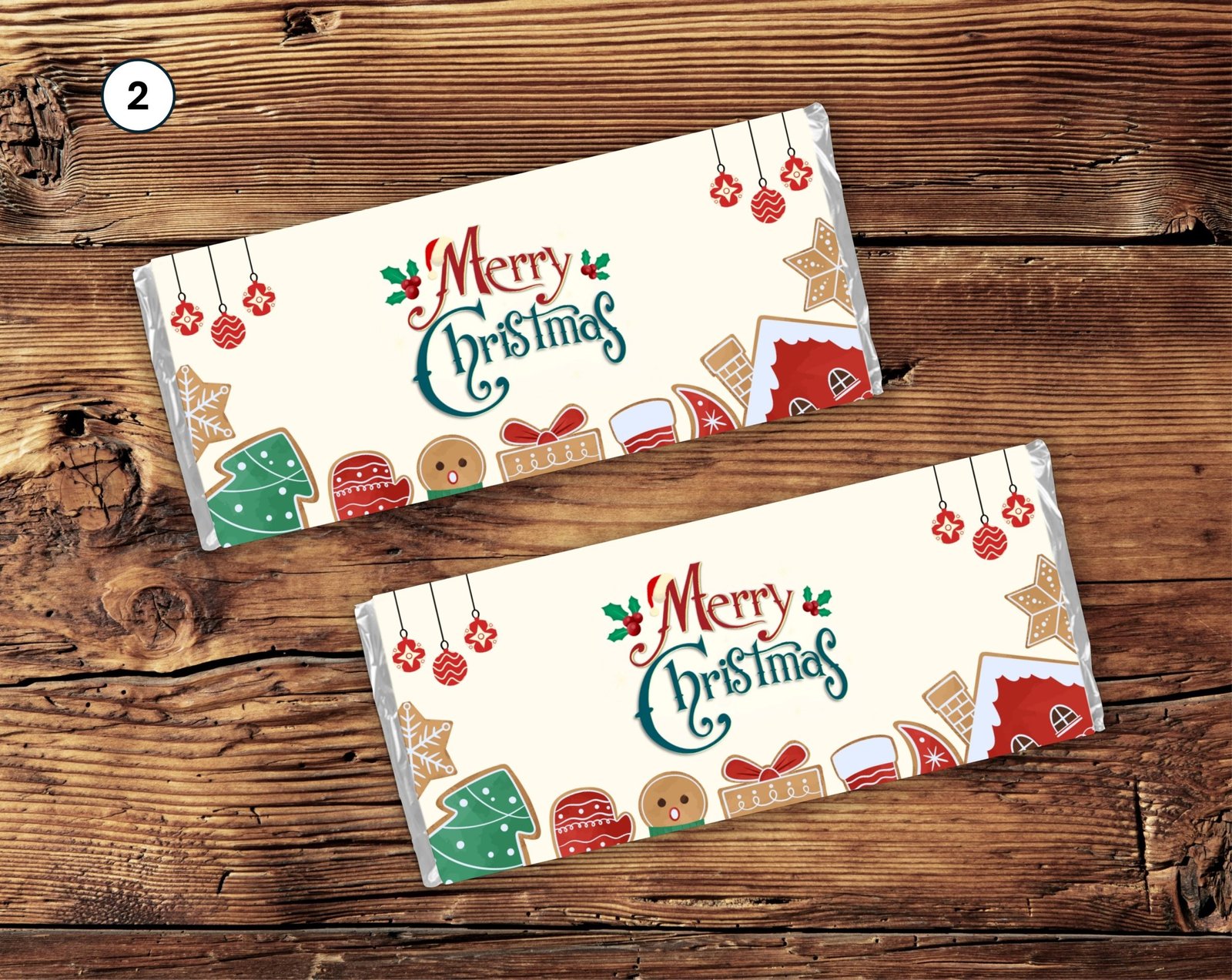 Christmas Chocolate Bars - Image 2