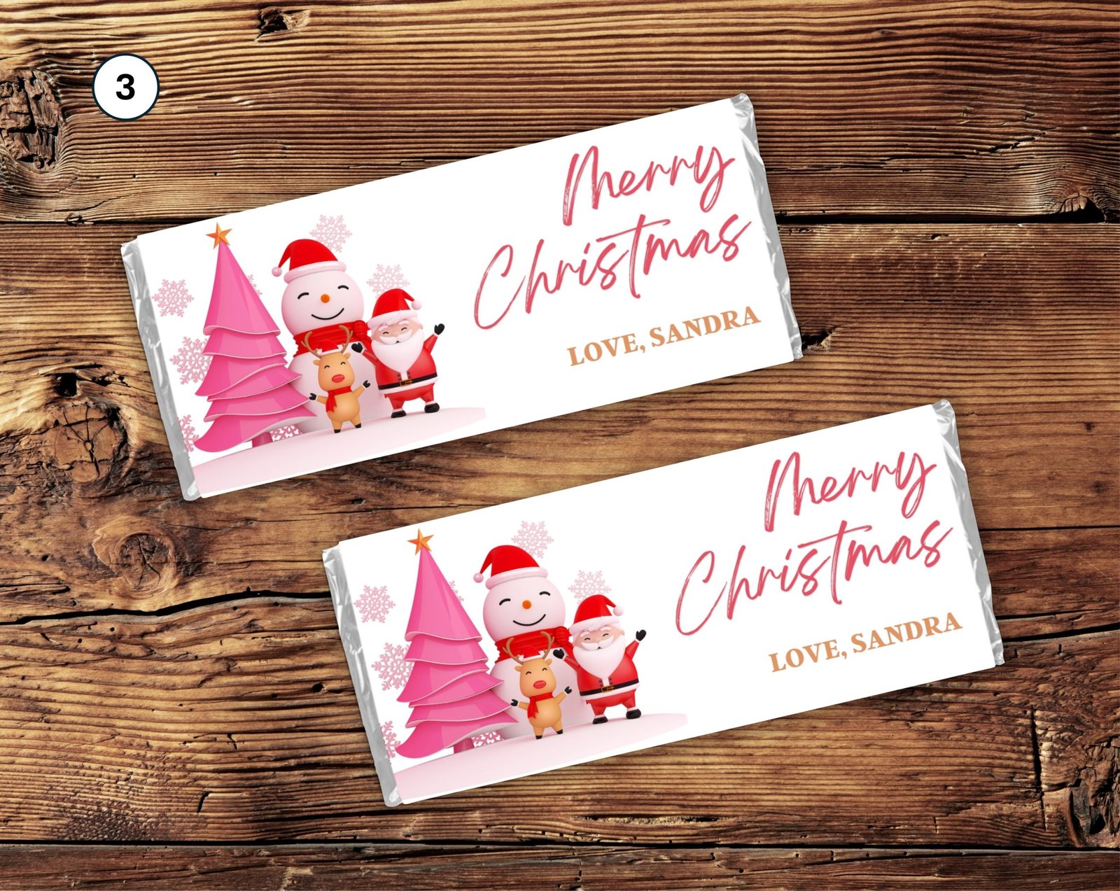 Christmas Chocolate Bars - Image 3