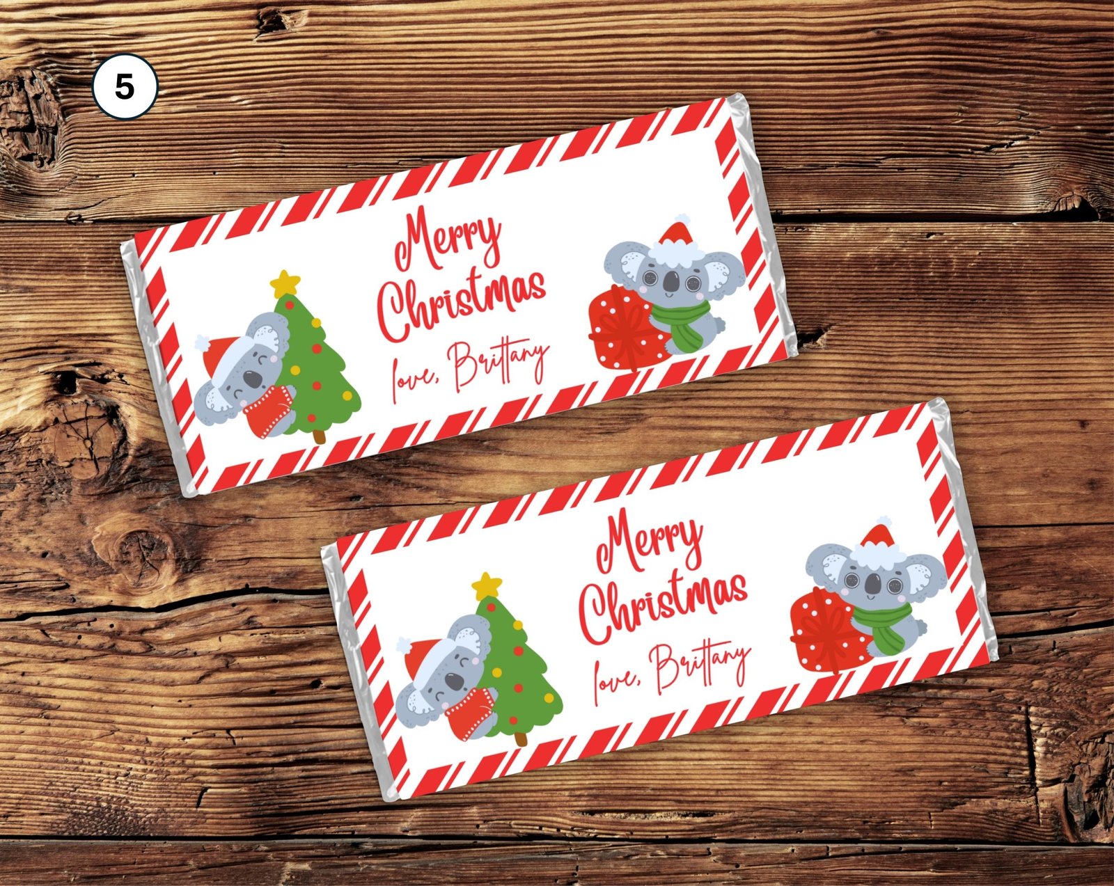 Christmas Chocolate Bars - Image 5
