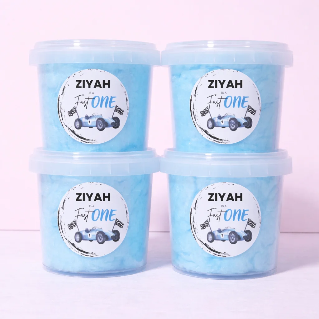 made to order fairy floss tub colours for party and event orders