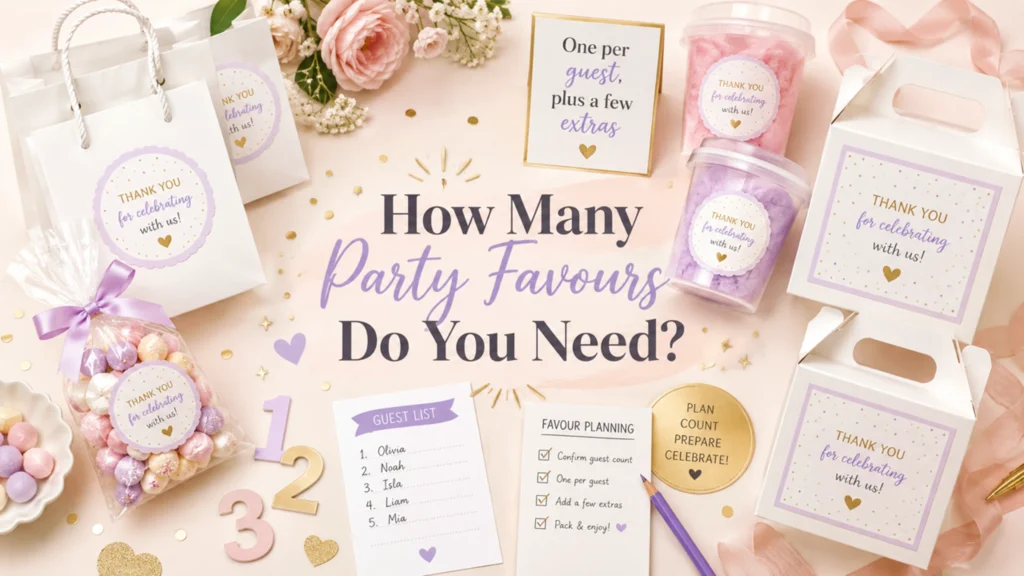How Many Party Favours Do You Need?