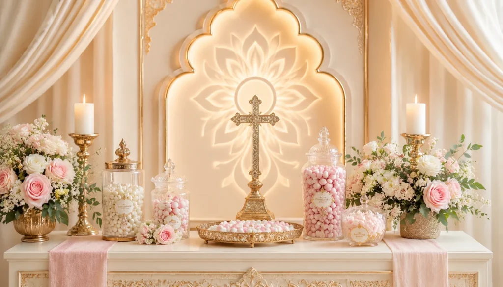 Flossty Treats religious celebration favours for Christening, Baptism, Holy Communion and Eid, with personalised treats and labels.