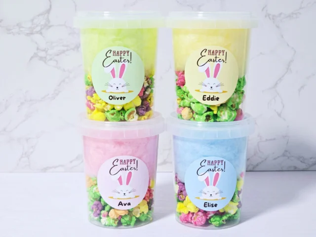 Easter Fun Tubs🍭🍬🎊🥳
Personalised Party Favour - Fun Tubs🎁🎉
www.flossty.com.au

#fairyfloss #cottoncandy #meringue #meringuecookies #Swirly #freckle #lollipop  #marshmallow #marshmallowtwist #candy #chocolatebar #personalised #partyfavours #sweettreats #party #PartyTime #BirthdayBash #birthdayparty #HappyBirthday #events #favours #kidsparty #sugarrush  #smallbusinessaustralia #melbournesmallbusiness #aussiemums #flossty #flosstytreats  #flosstytreats❤️ #flossty❤