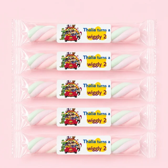 ✨ The perfect little party treat for your Wiggly celebration 🎶💕

These personalised marshmallow twists are the cutest party favours for birthdays, kids parties, lolly bags, dessert tables and thank you gifts 🌈✨

🎀 Free personalised labels or wrappers
📦 Australia-wide shipping
Shop now:
www.flossty.com.au

#marshmallowtwists #partyfavours #kidsbirthdayparty #wigglesparty #wigglesbirthday #birthdaypartyfavours #custompartyfavours #lollybags #birthdaytreats #desserttable #thankyougifts #partyideas #birthdayinspo #personalisedpartyfavours #partyfavoursaustralia #flosstytreats #kidsbirthdayideas #sweettreats