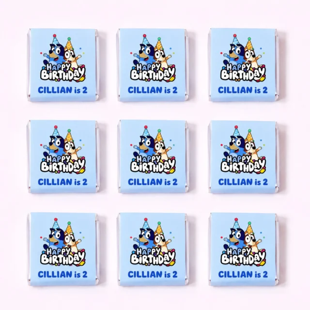 These personalised mini chocolates are the sweetest little party favours for your child’s special day! Perfect for birthday parties, kids celebrations, lolly tables, party bags and thank you gifts 🎉

Customised with your favourite theme to make every celebration extra memorable 

🎀 Personalised mini chocolates
🎉 Perfect for birthday party favours
📦 Australia-wide shipping
💖 Custom designs for every theme

Shop personalised party favours at
 www.flossty.com.au

#personalisedchocolates #minichocolates #personalisedminichocolates #birthdaypartyfavours #kidsbirthdayparty #blueybirthday #blueyparty #partyfavours #custompartyfavours #birthdaychocolates #personalisedpartyfavours #partyideas #flosstytreats #kidsbirthdayideas #blueytheme #birthdaytreats